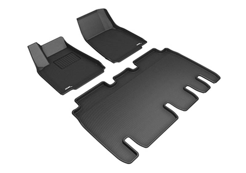 3D MAXpider KAGU gulvmatter Tesla Model X 5-seter
