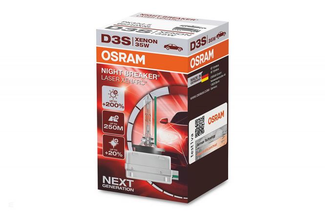 Hovedbilde Osram D1S Night Breaker Laser Xenarc 220%