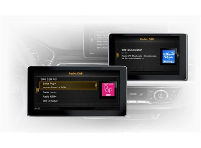 Hovedbilde norDAB Premium DAB-integrering Audi m/MIB/MIB2