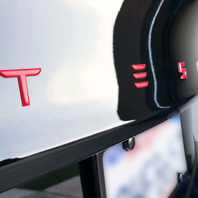 Main Image Tesla Performance Badges - Version 2