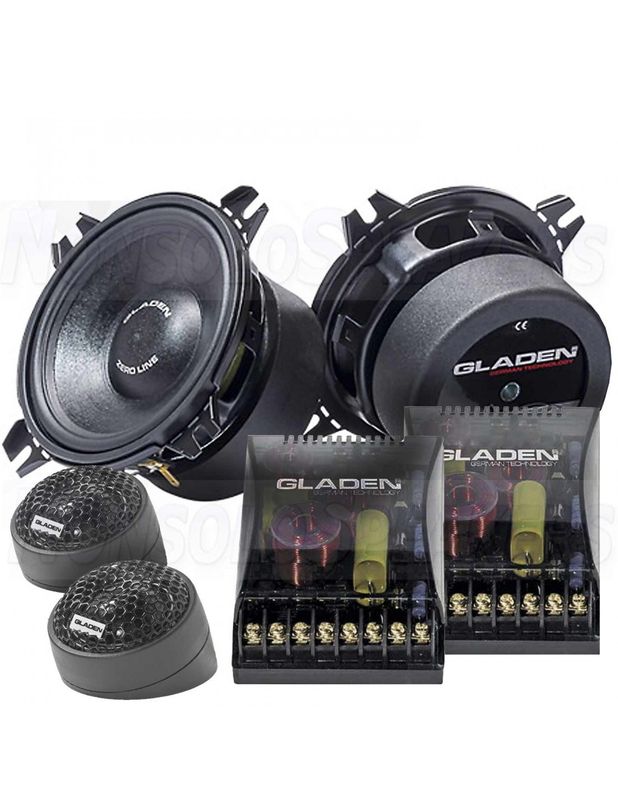 Gladen Zero 130. - 2 Veis Komponent System