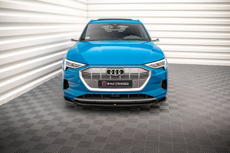 Fremre splitter / spoiler V.1 - Audi e-tron - Maxton Design