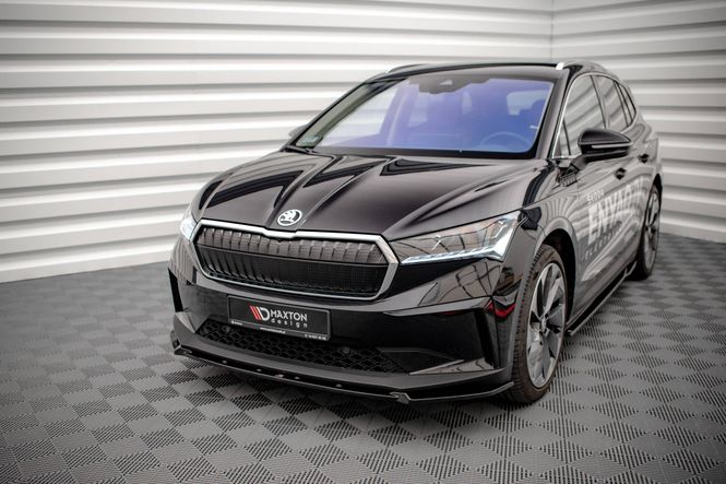 Hovedbilde Fremre splitter / spoiler V.2 - Skoda Enyaq - Maxton Design