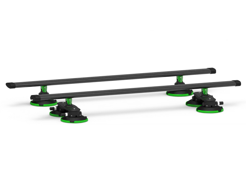 Crossbar Roof Rack Black - Treefrog