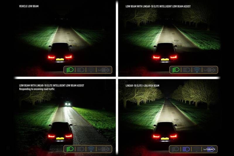 Lazer SMART Elite18 Linear - TMS pre-facelift - extra light pack