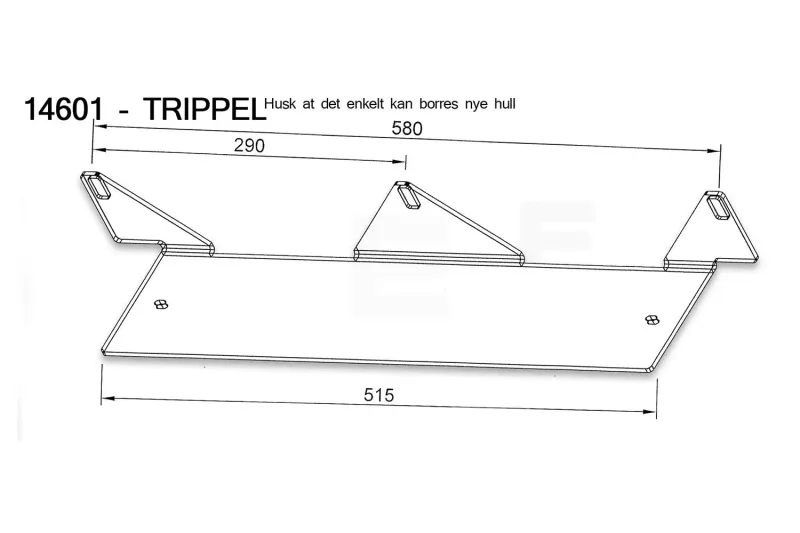 Lumen extra light bracket - triple