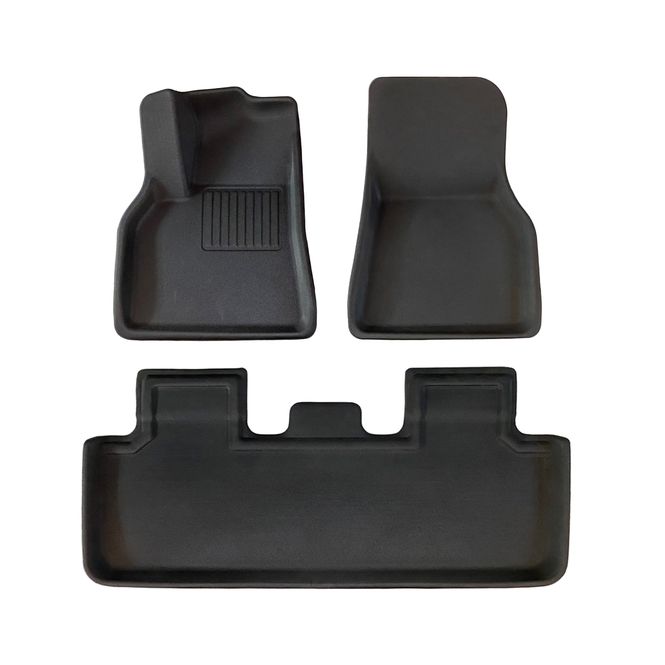 Main Image 3D all weather floor mats Tesla Model Y Juniper XPE