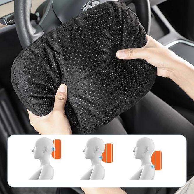 Hovedbilde Nakkepute nappaskinn - Tesla S/3/X/Y