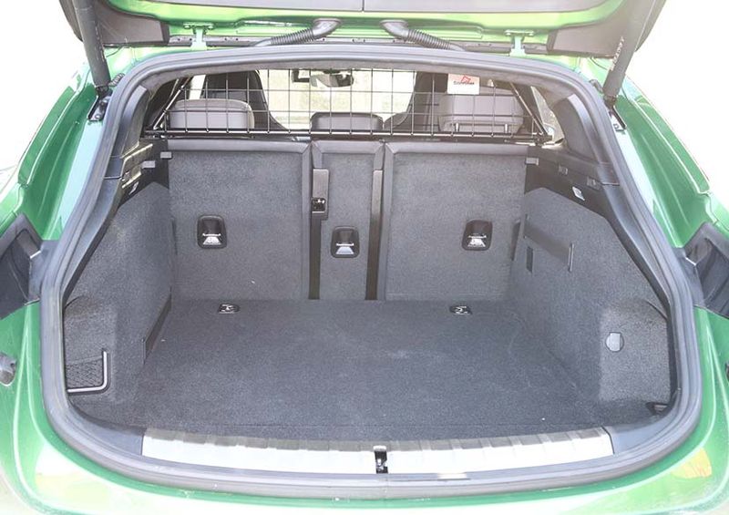 Porsche Taycan Cross Turismo hunde-/bagasjegitter
