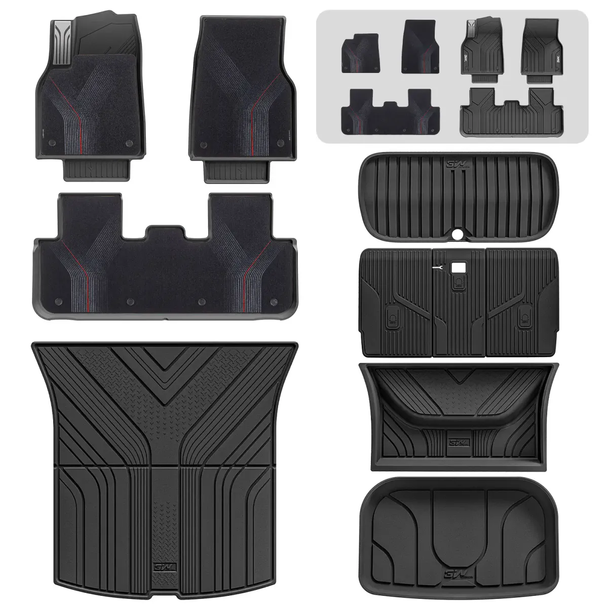 3W kit mats For Tesla Model Y Juniper