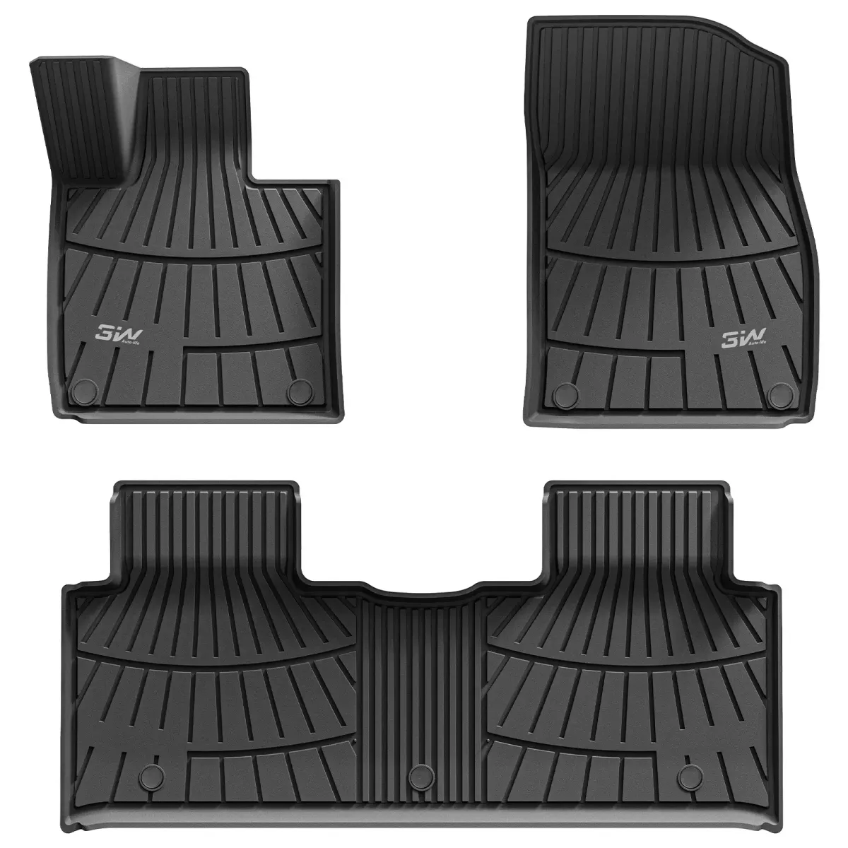 3W All Weather Car Mats for Xpeng G6