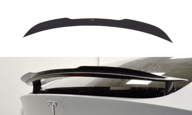 Main Image Rear spoiler V.1 - Tesla Model X - Maxton Design
