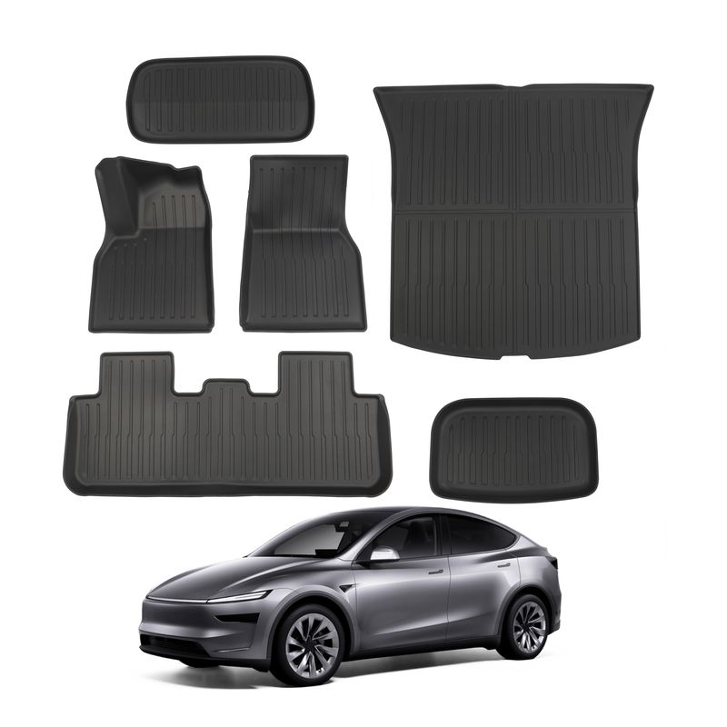 Komplett sett med TPE matter til Tesla Model Y Juniper